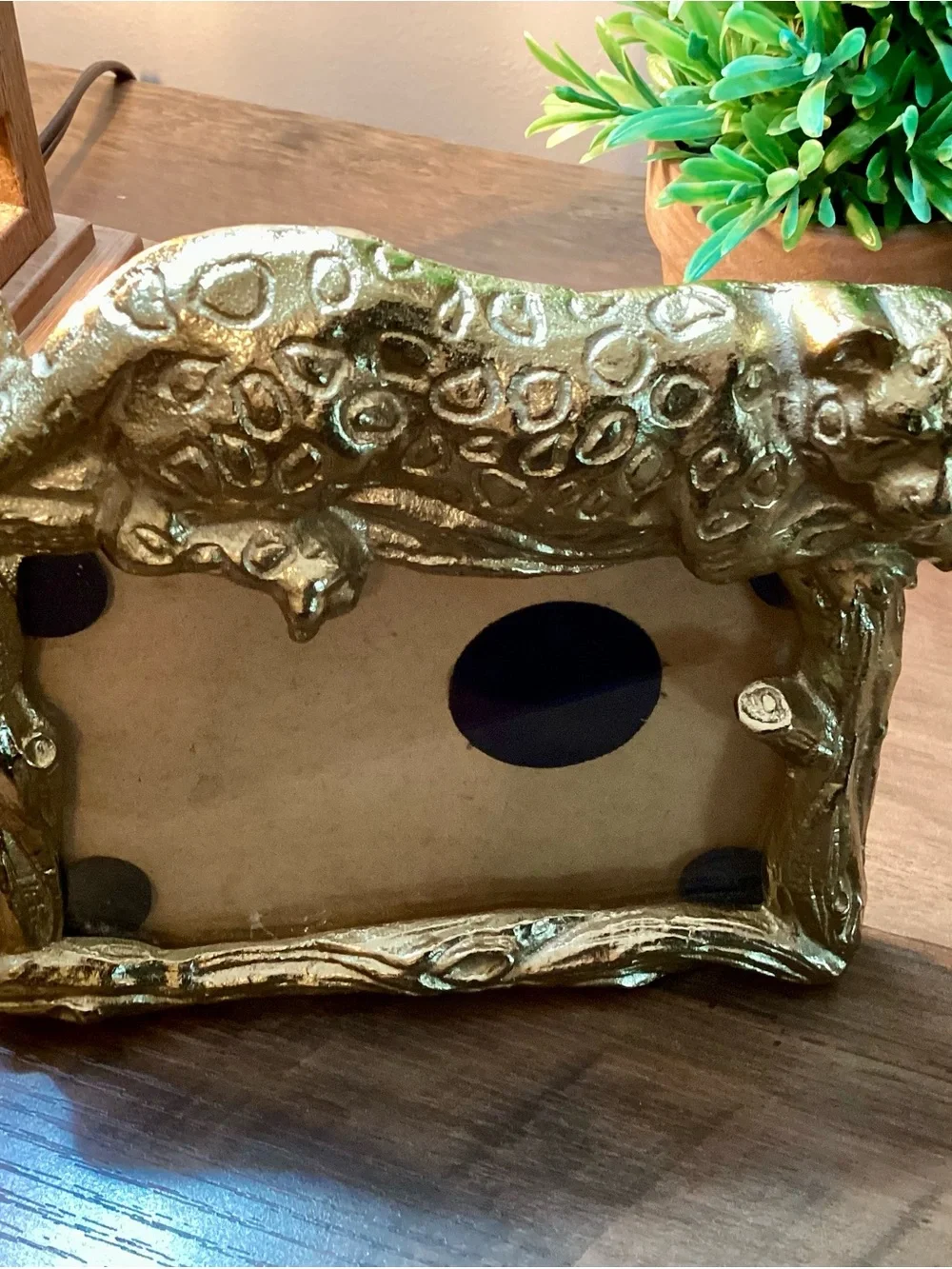 Gold Leopard Decorative Picture Frame by
